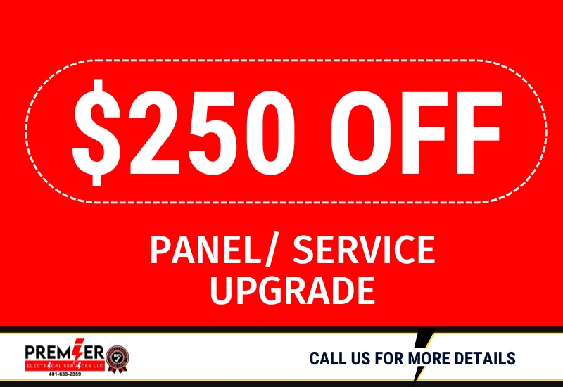 $250 off on panel / service upgrade